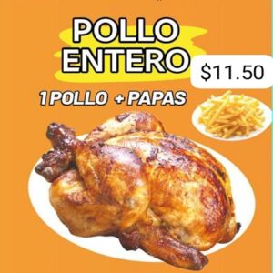 1 Pollo + Papas